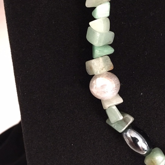 Vintage Handcrafted Repurposed Pendant Necklace - Picture 6 of 7